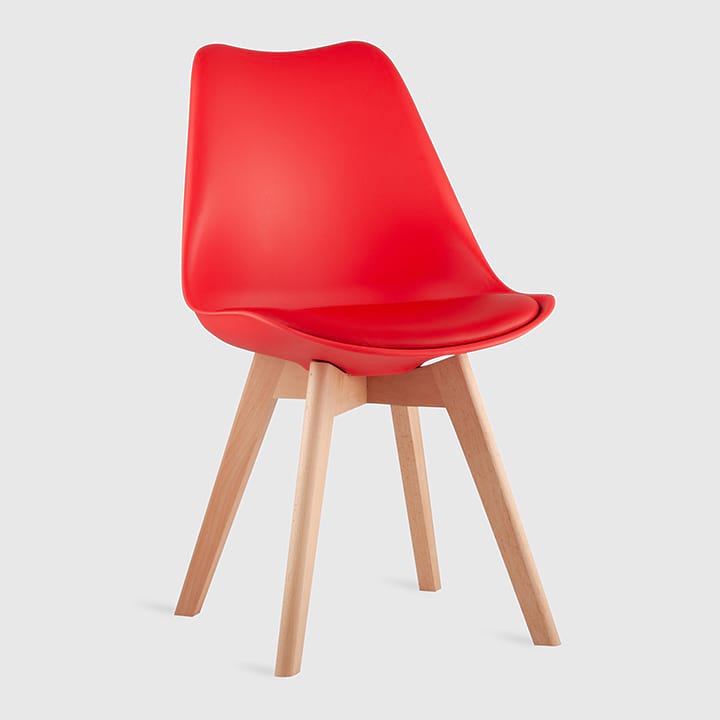Купить стул Франкфурт красная экокожа  5 990 ₽. В наличии!
