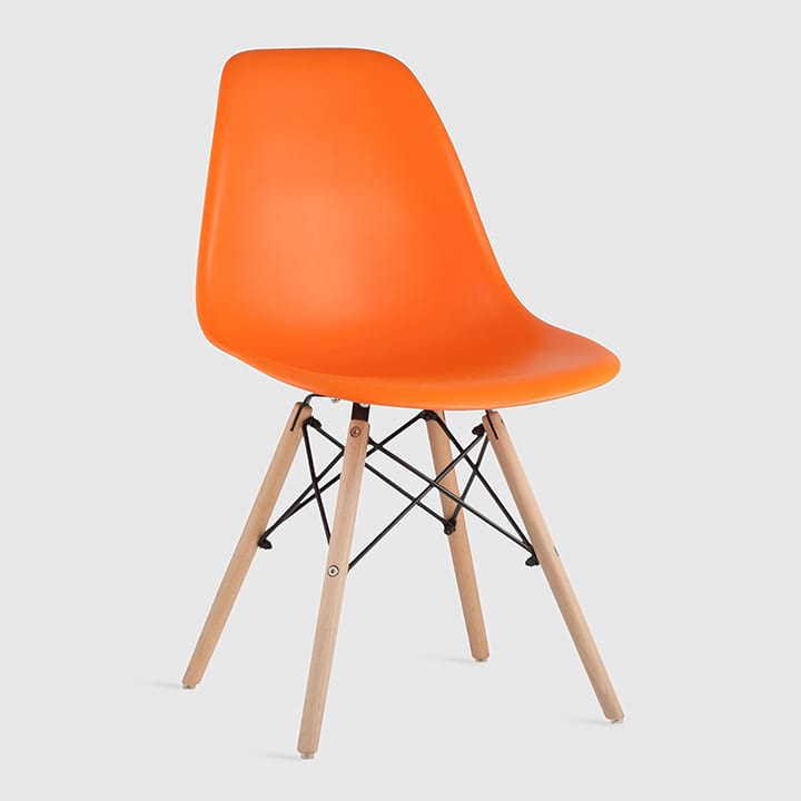 Купить стул Эймс пластик оранжевый  3 690 ₽. В наличии!