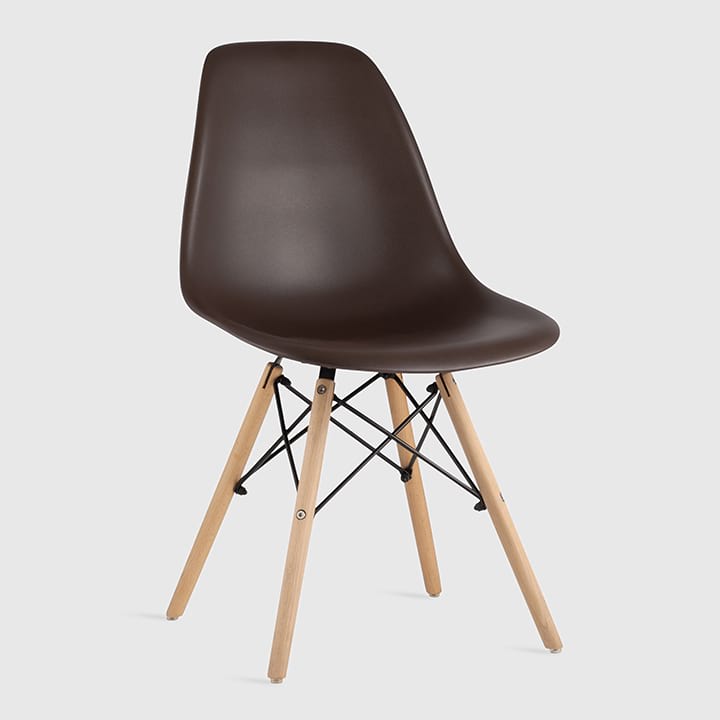 Купить стул Эймс пластик коричневый 3 690 ₽. В наличии!