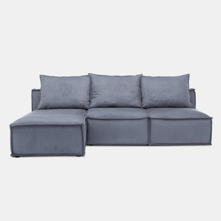 Угловой диван Орта дымчато-серый Lounge пантограф 64 990 ₽. В наличии!