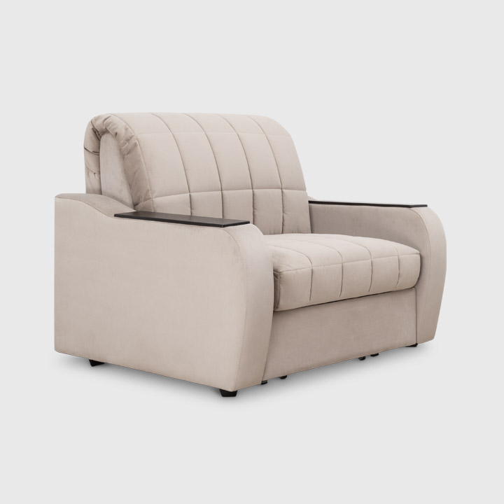 Купить кресло-кровать Онега Triniti бежевый велюр Triniti 40 990 ₽. В наличии!