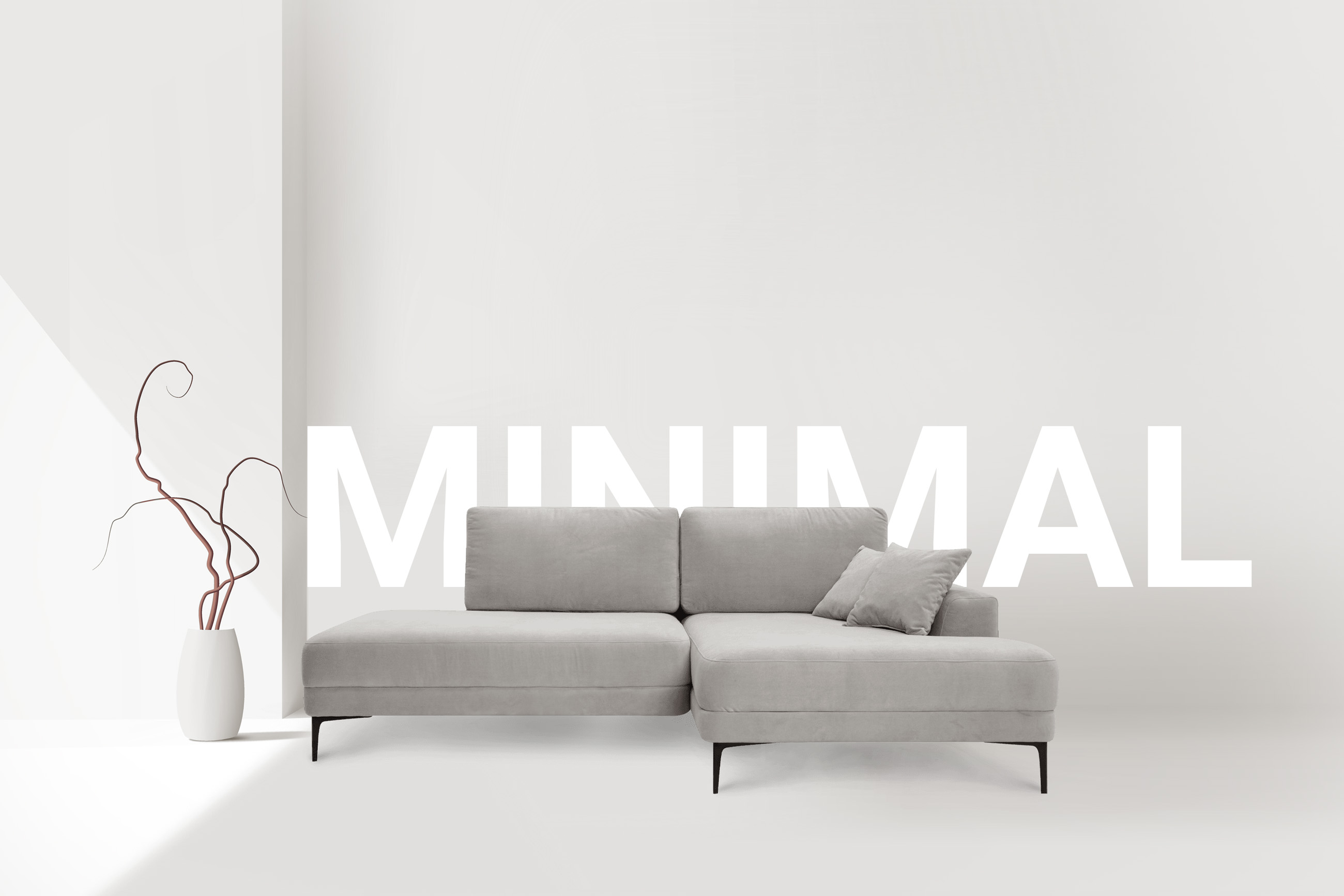 Диваны в стиле минимализм — купить минималистичный диван в Москве