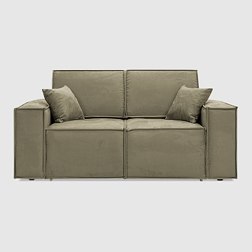 Милан мини Сталь Искусственный нубук Balance цвета хаки