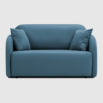 Тренто Лазурный микровелюр Velutto