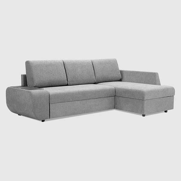 Амстель Сталь Велюр Danco серого цвета