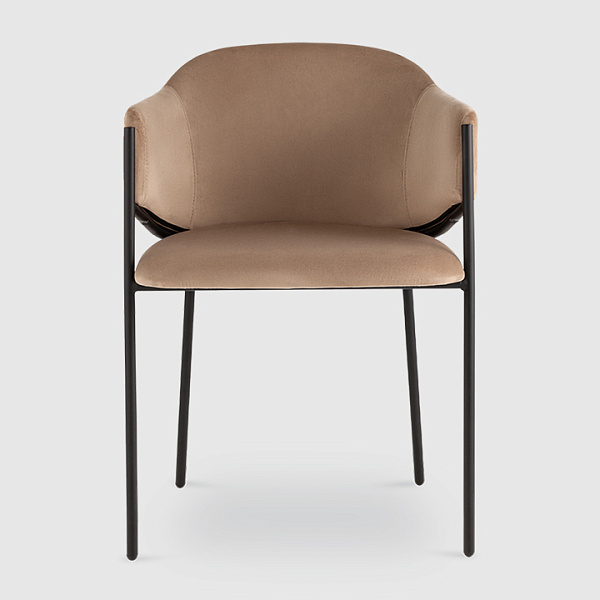 Brace Велюр цвета капучино