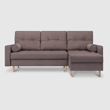 Хардангер ВелюрTriniti цвета какао