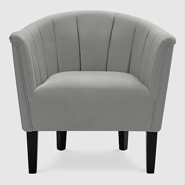 Венерн Дымчато-серый микровелюр Velutto