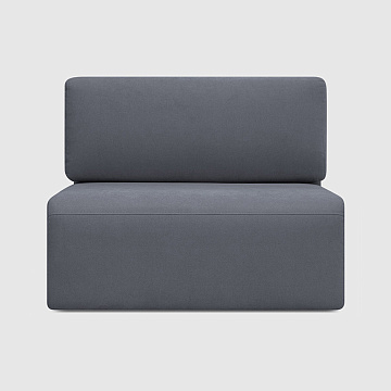 Секция Позитано Дымчато-серый шенилл Lounge