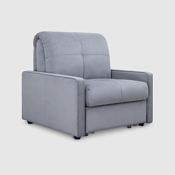 Беринг Дымчато-серый велюр Triniti с грязеотталкивающей технологией