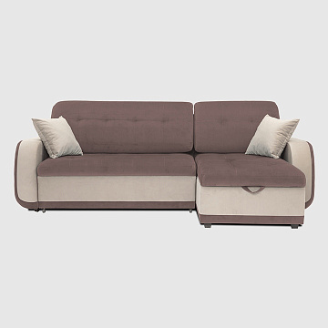 Штайн Велюр Triniti цвета какао + Бежевый велюр Triniti с грязеотталкивающей технологией