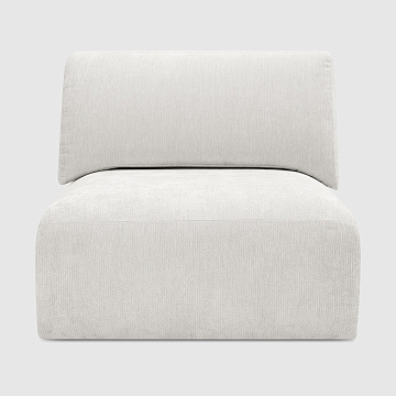 Секция Равелло Шенилл Umbra белого цвета