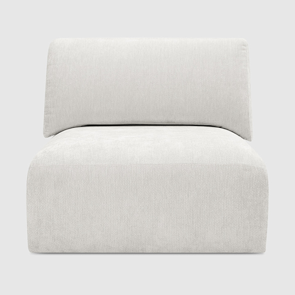 Секция Равелло Шенилл Umbra белого цвета