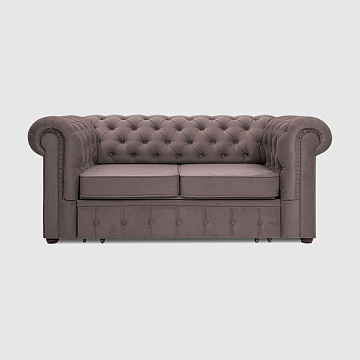 Честер мини Велюр Triniti цвета какао с грязеотталкивающей технологией