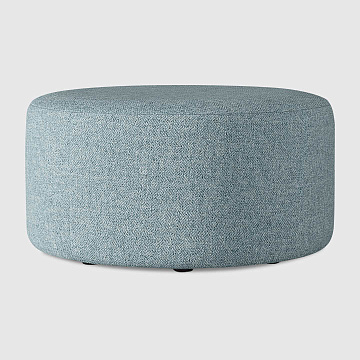 Пуф Аквилея Серая рогожка Sherlock