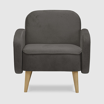 Харстад Тёмно-коричневый велюр Zara