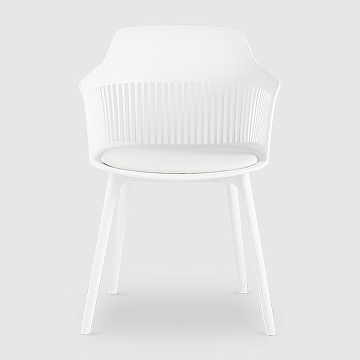 Crocus с подушкой Белый пластик