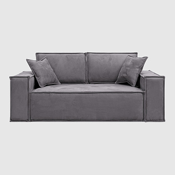 Милан for Pets Дымчато-серый искусственный нубук Bakance