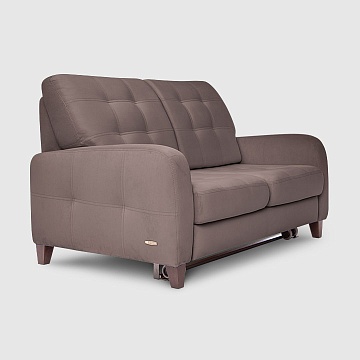 Таймыр Велюр Triniti цвета какао с грязеотталкивающей технологией