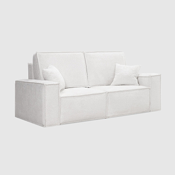 Комо мини искусственный мех Eskimo белого цвета