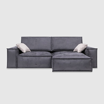 Флоренция мини дымчато-серый искусственный нубук Balance