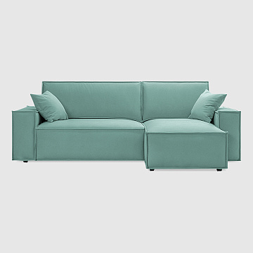 Гарда мини Сталь Мятный велюр Romano