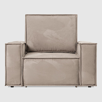 Салерно Темно-бежевый искусственный нубук Balance