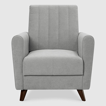 Тромсе Дымчато-серый микровелюр Velutto