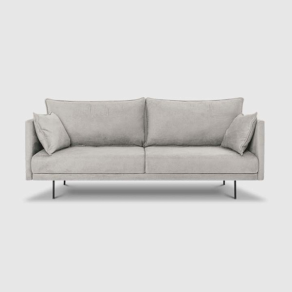 Юнган светло-серый шенилл Frida