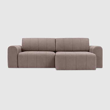 Кармель Тёмно-бежевый микровелюр Candy