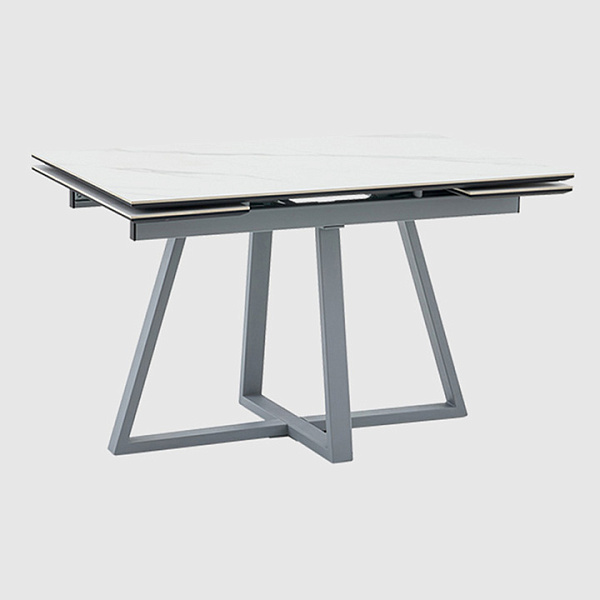 Керас Snow white/металл серый