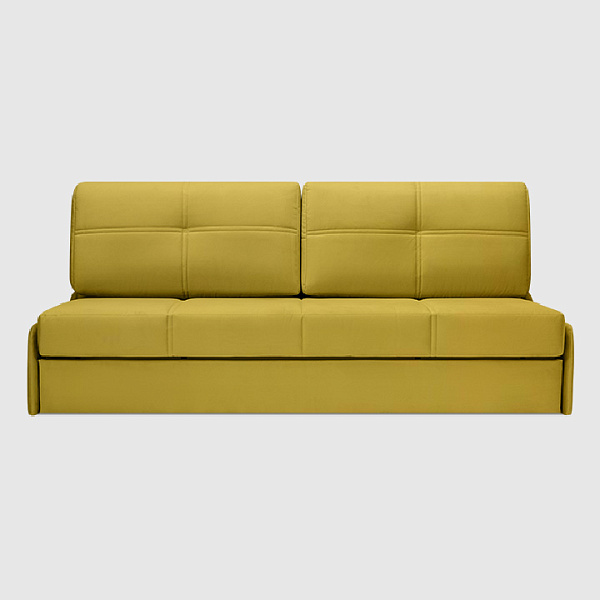 Лангрис велюр Newton желтого цвета