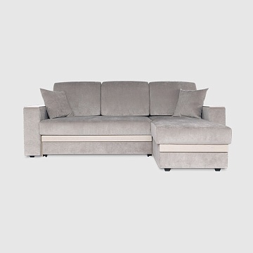 Фишт Серый микровельвет Velvet Lux