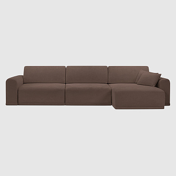 Ванген Микровелюр Bianco цвета какао