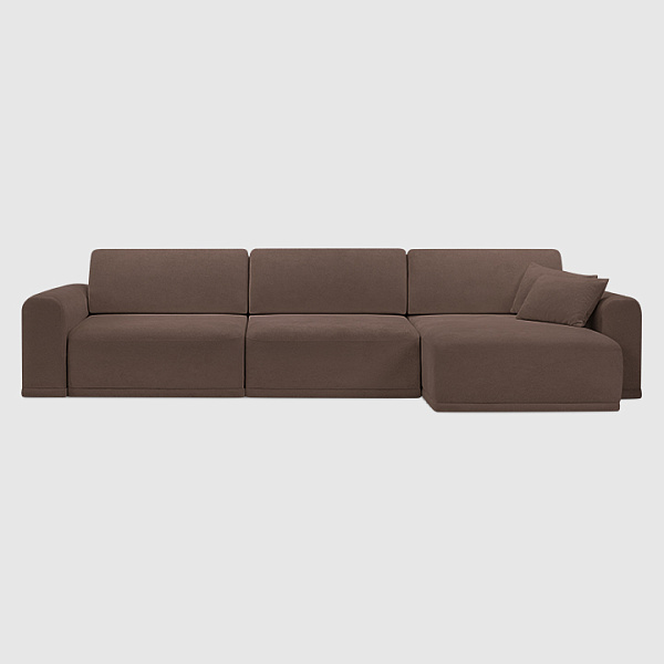 Ванген Микровелюр Bianco цвета какао