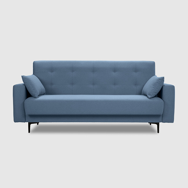 Драммен Лазурная рогожка Fabio