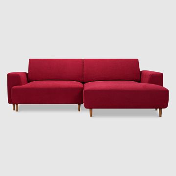 Свольвер Шенилл Lounge красного цвета