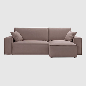 Гарда мини Сталь Велюр Romano цвета какао