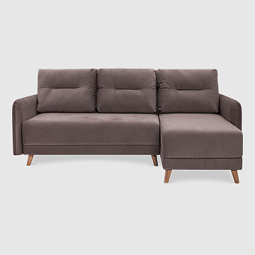 Факси Велюр Priority цвета какао