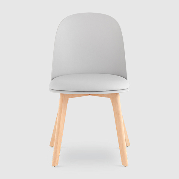 Fog с подушкой Светло-серый пластик