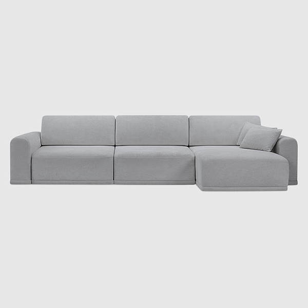 Ванген Светло-серый микровелюр Bianco