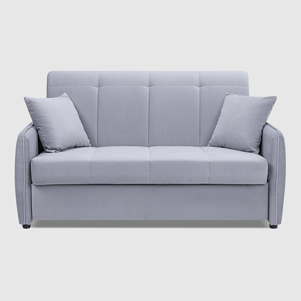 Катунь дымчато-серый велюр Balance