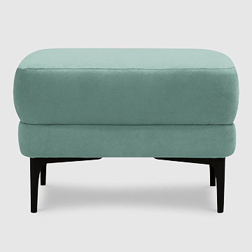 Пуф Меларен Мятный велюр Buddy с грязеотталкивающей технологией