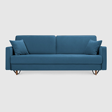 Раума Сталь синий велюр Romano