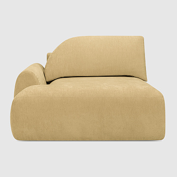 Оттоманка Равелло Лимонный шенилл Umbra