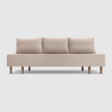 Рамберг Бежевый велюр Triniti с грязеотталкивающей технологией