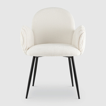 Wave Stripes Белый букле