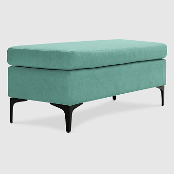 Пуф Тана Мятный микровелюр Velutto 