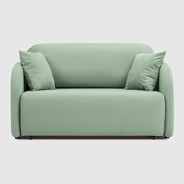 Тренто Мятный микровелюр Velutto