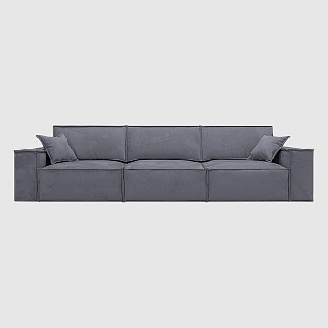 Мичиган 5 Дымчато-серый искусственный нубук Balance